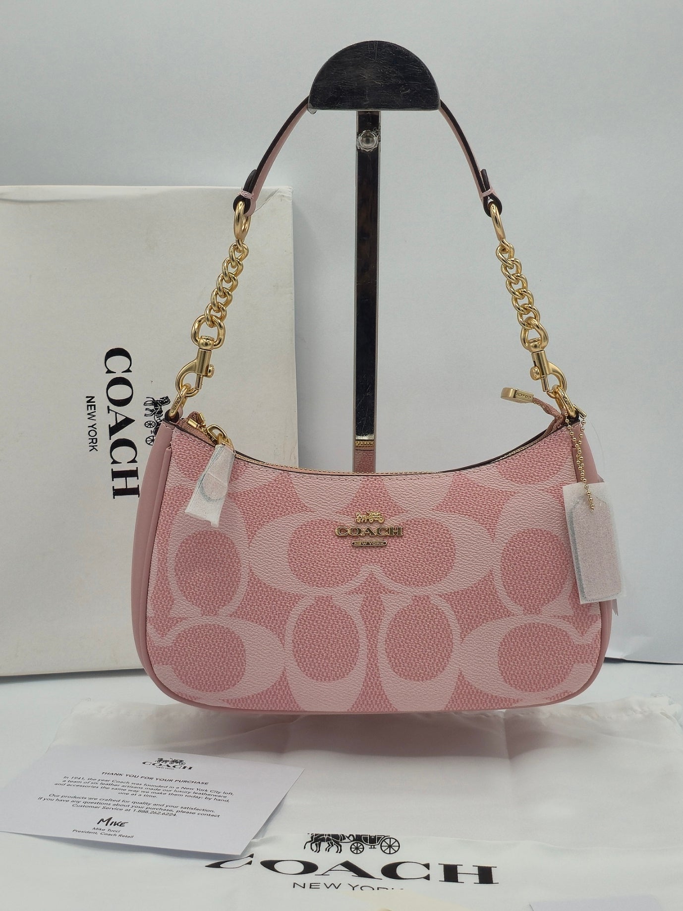 COACH PINK TERI