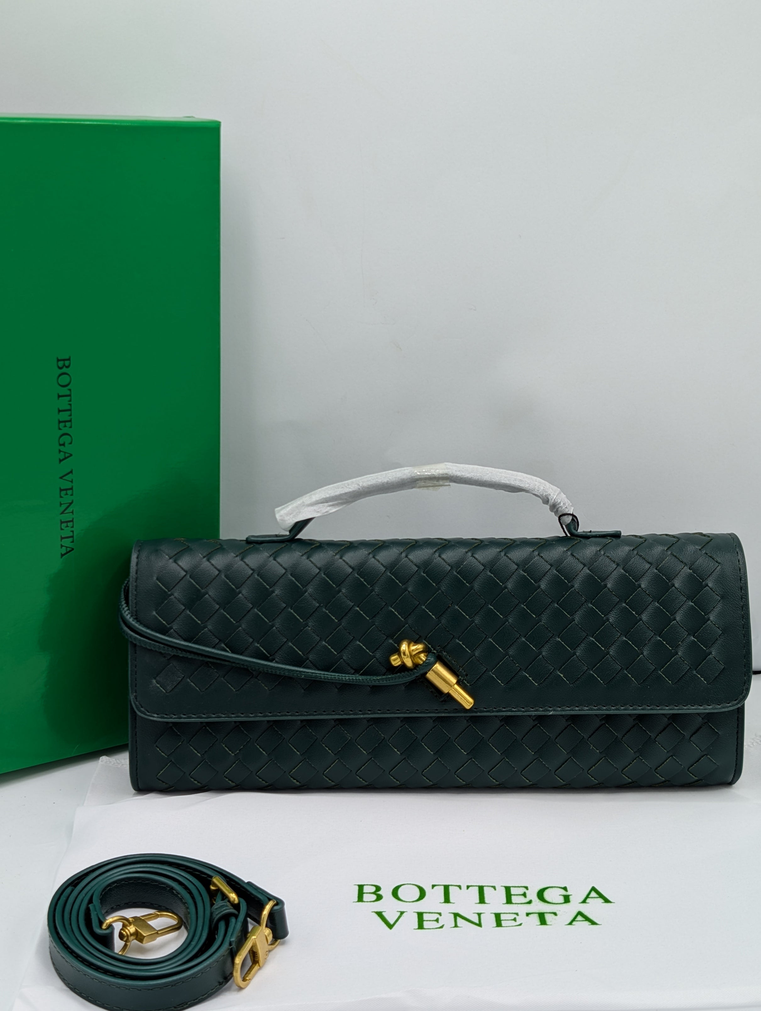 Bottega Veneta Intrecciato Leather Shoulder Bag
