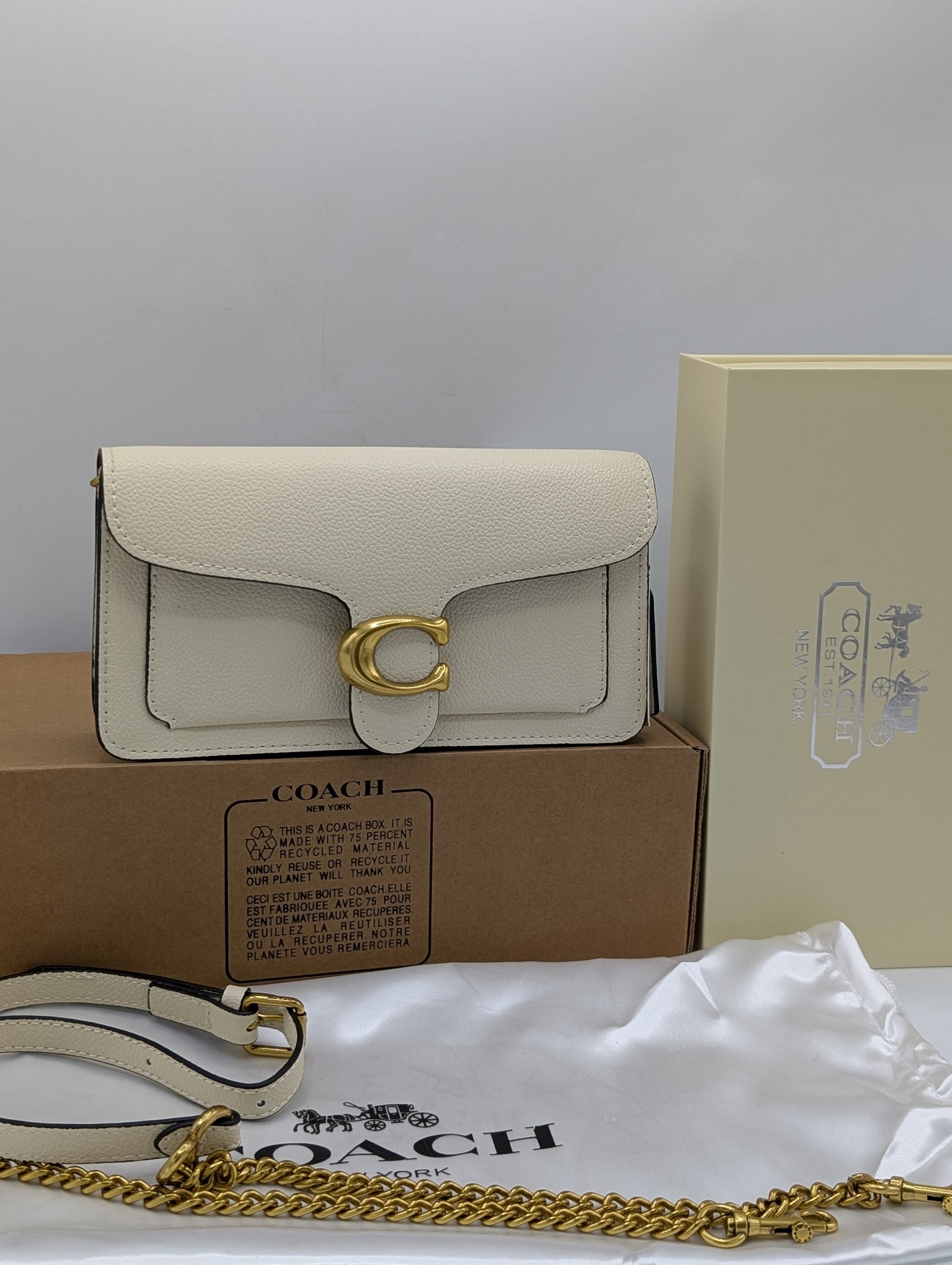 COACH TABBY CHAIN WALLET 12