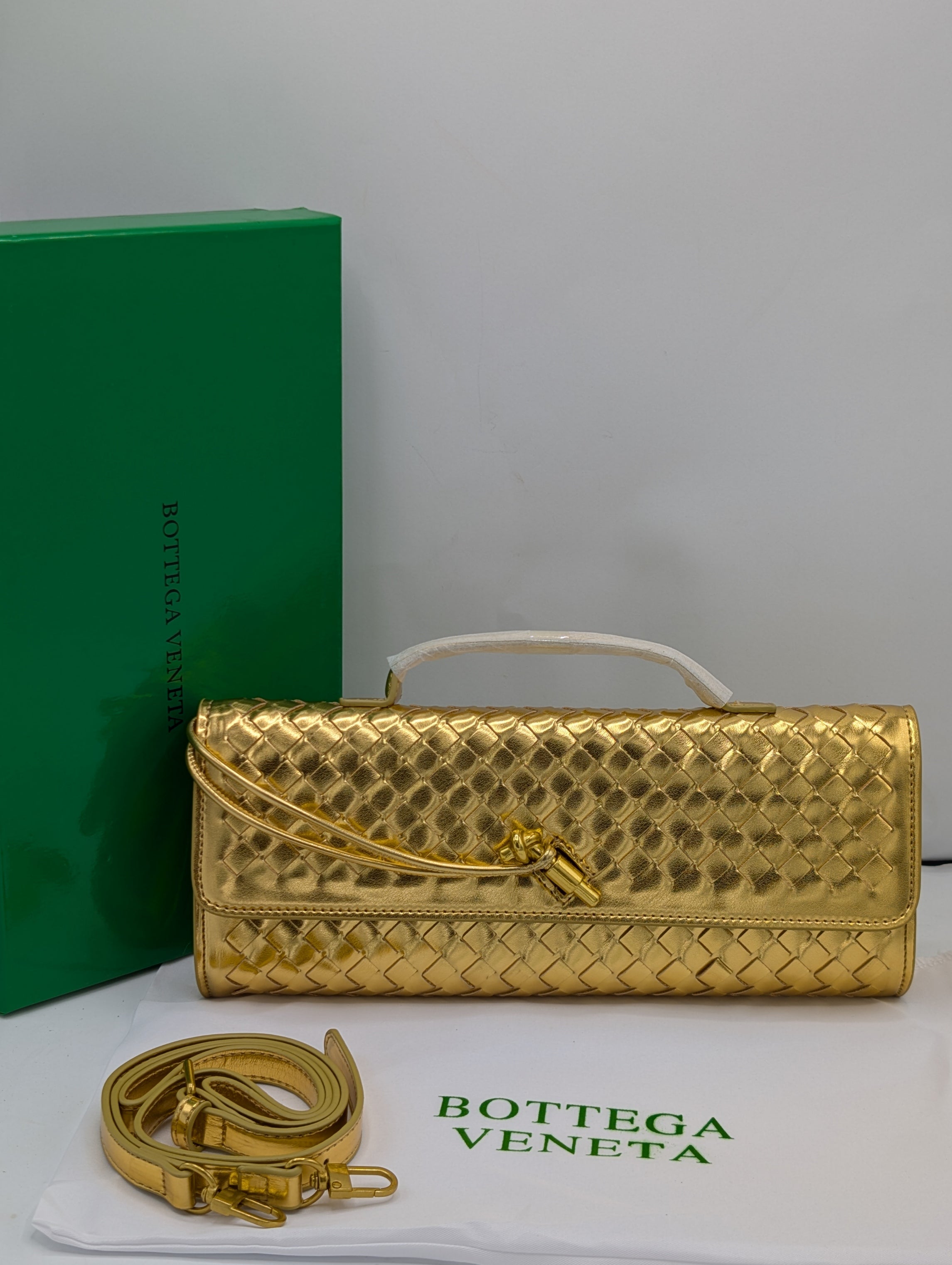 Bottega Veneta Intrecciato Leather Shoulder Bag