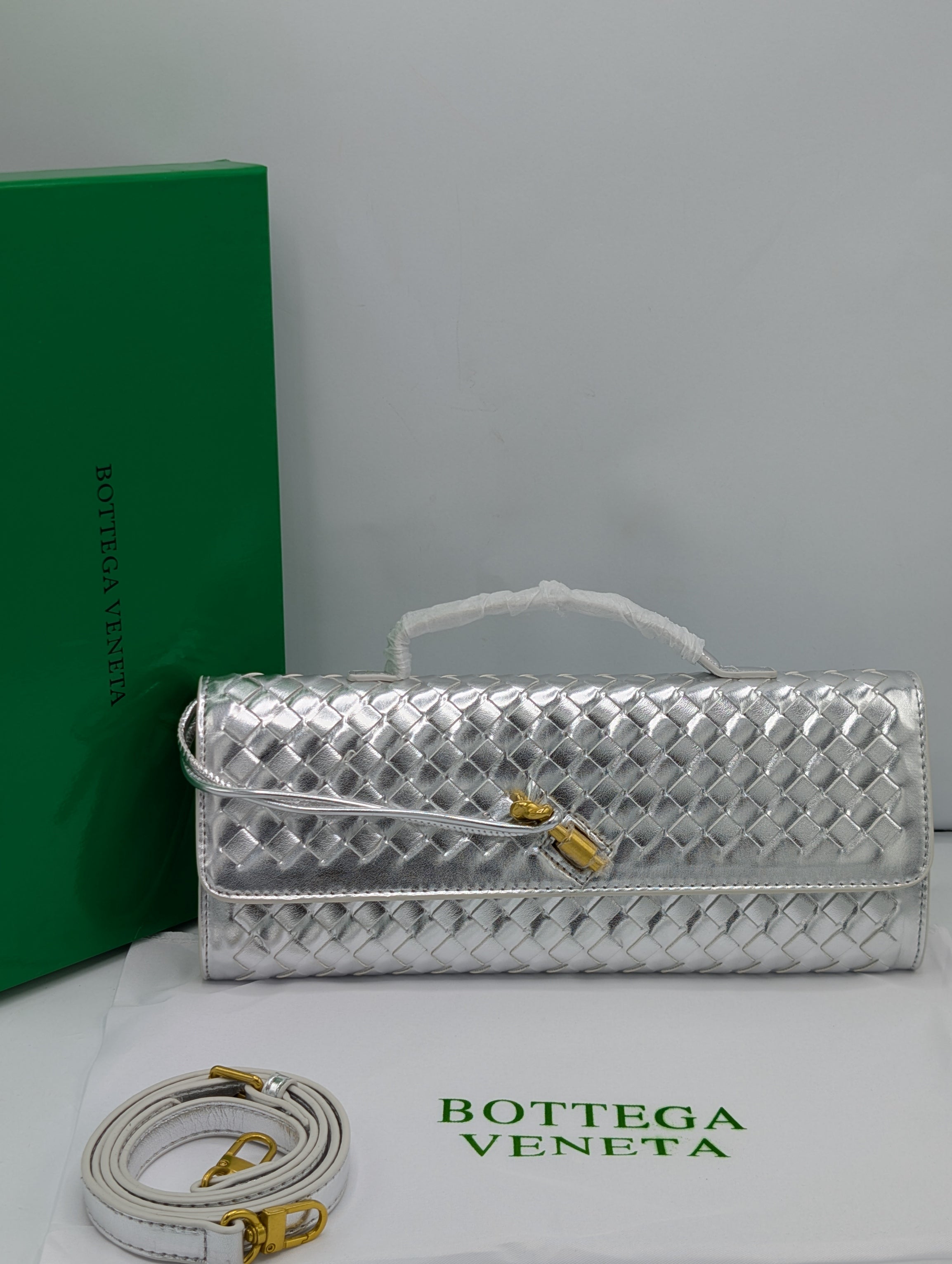 Bottega Veneta Intrecciato Leather Shoulder Bag