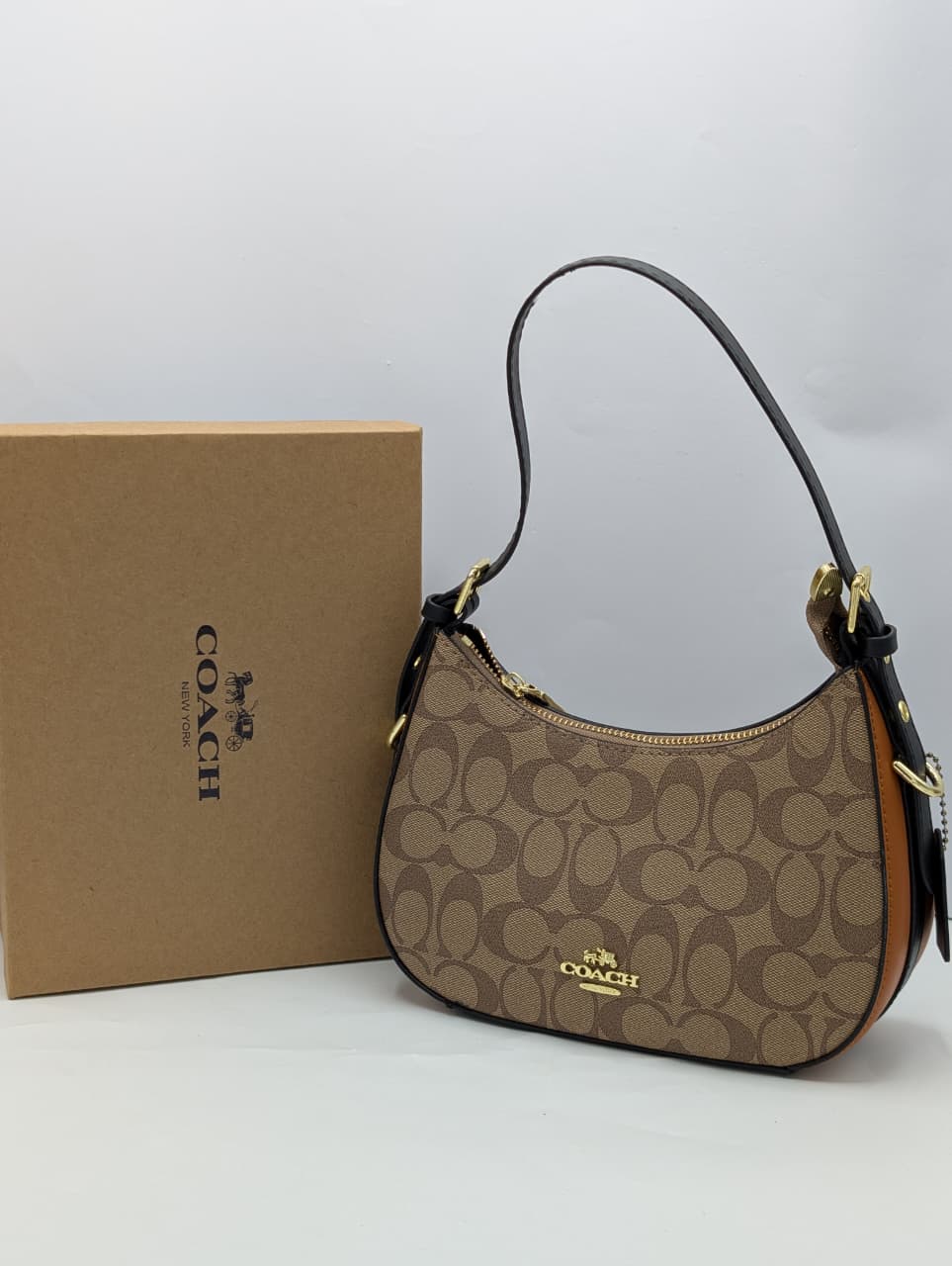 Coach Pennie Shoulder Bag 25 in Signature Canvas